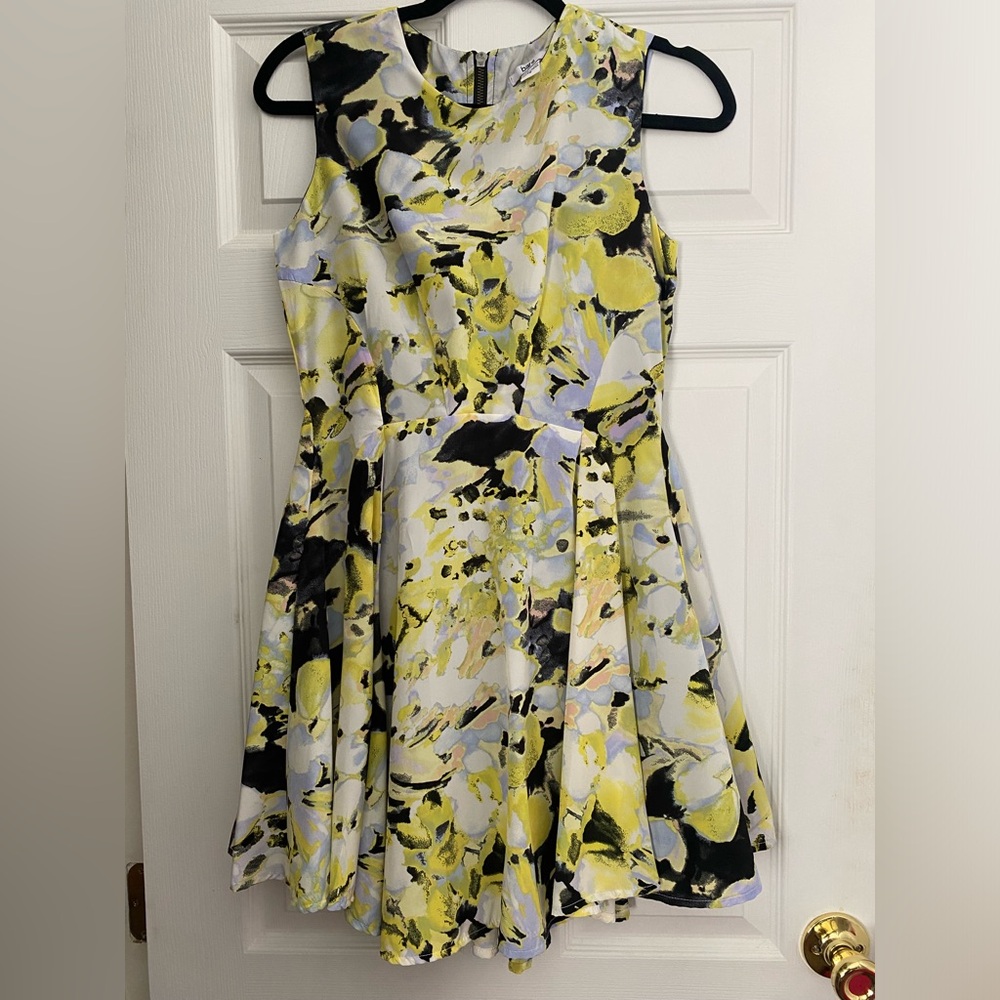 Bar III summer sleeveless dress. Size s. Flowy silk material. Lined.